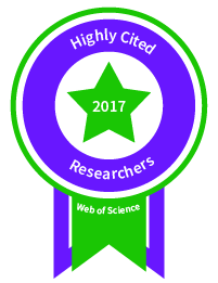 Clarivate Analytics  Web of Science Highly Cited Researcher